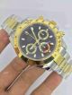 Copy Rolex Daytona Oyster Perpetual Watch 2-Tone Black Dial  (2)_th.jpg